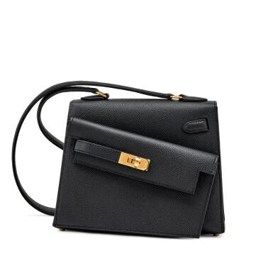 Mini sac Hermes Epsom Noir – image 3