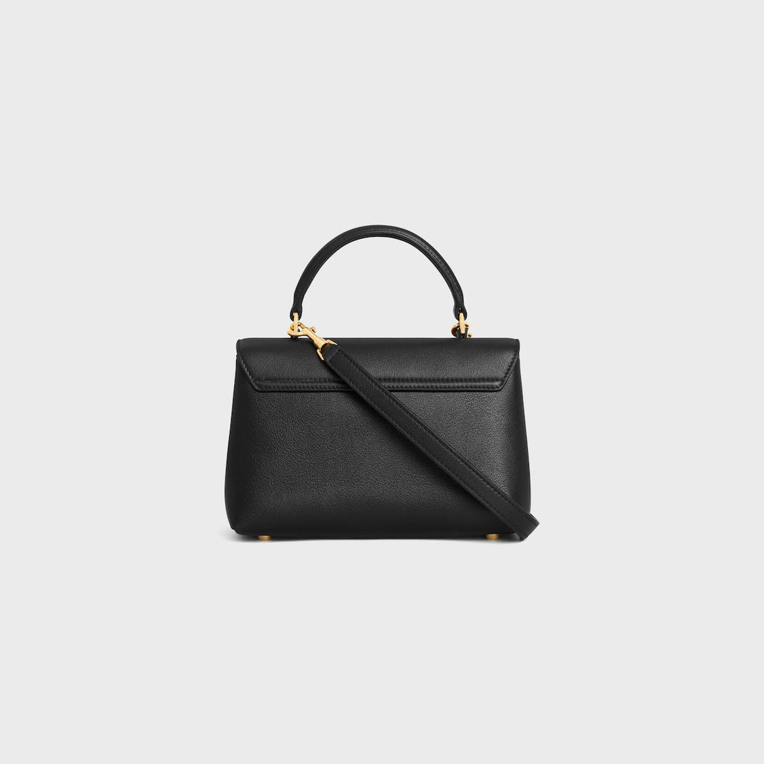Sac Nino Teen Veau Souple Grainé En Noir – image 3