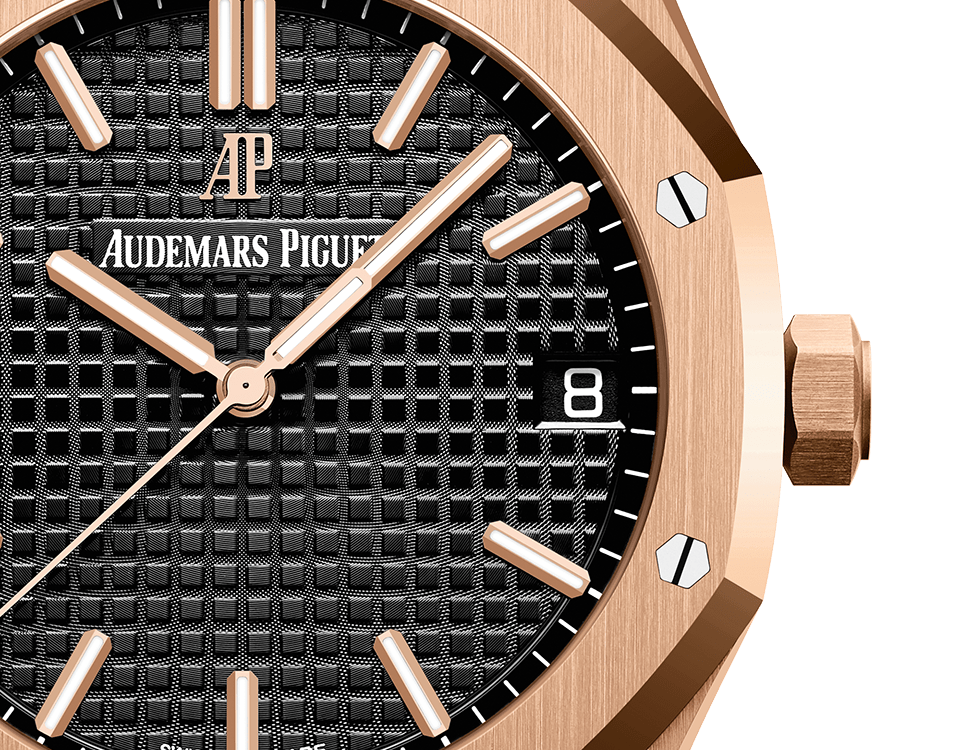 Royal Oak-Rose/Noir – Montre Homme – image 2