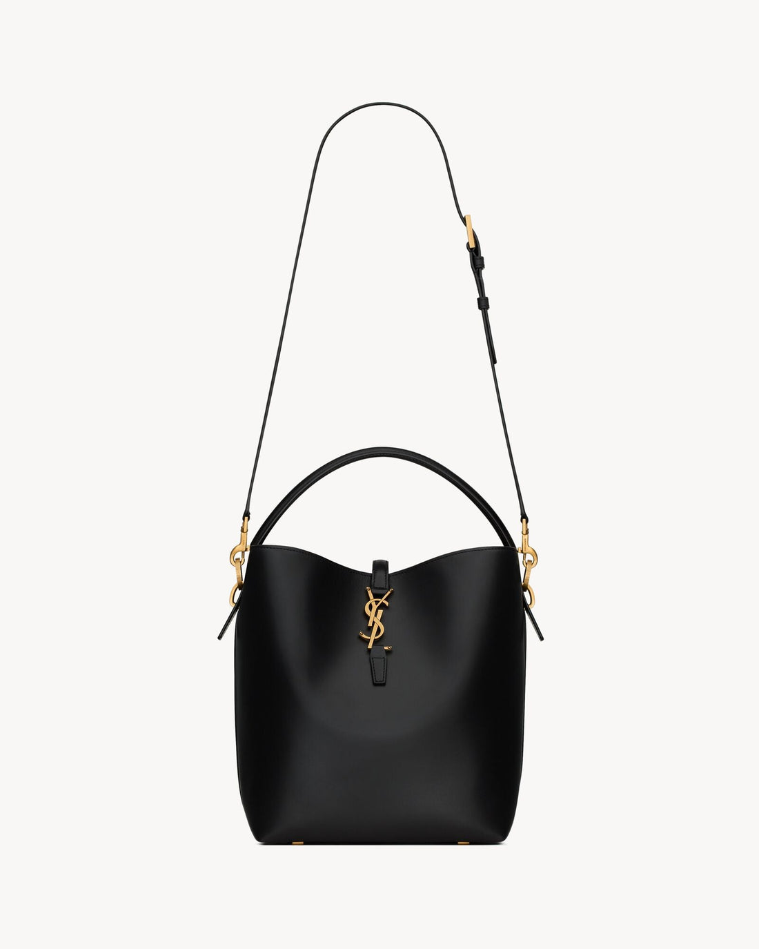 Le 37 Petit Modèle En Semi Cuir Brillant Noir – image 3