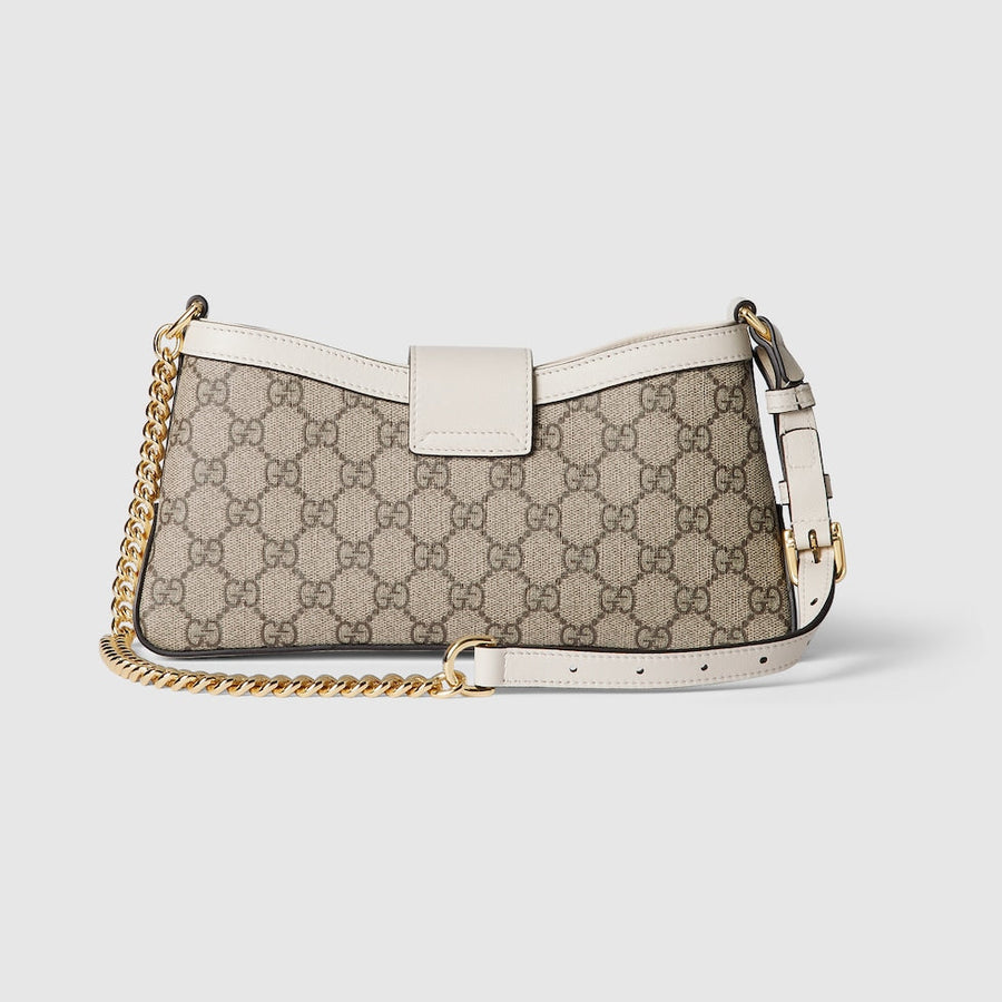 Sac À Bandoulière Petit Padlock Peau Blanche – image 8