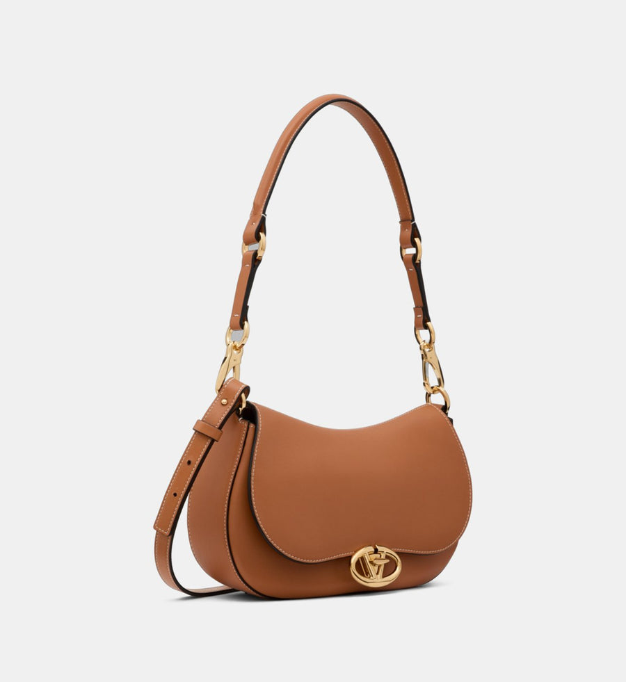 Sac Valentino Garavani besace Ohval en cuir – image 3