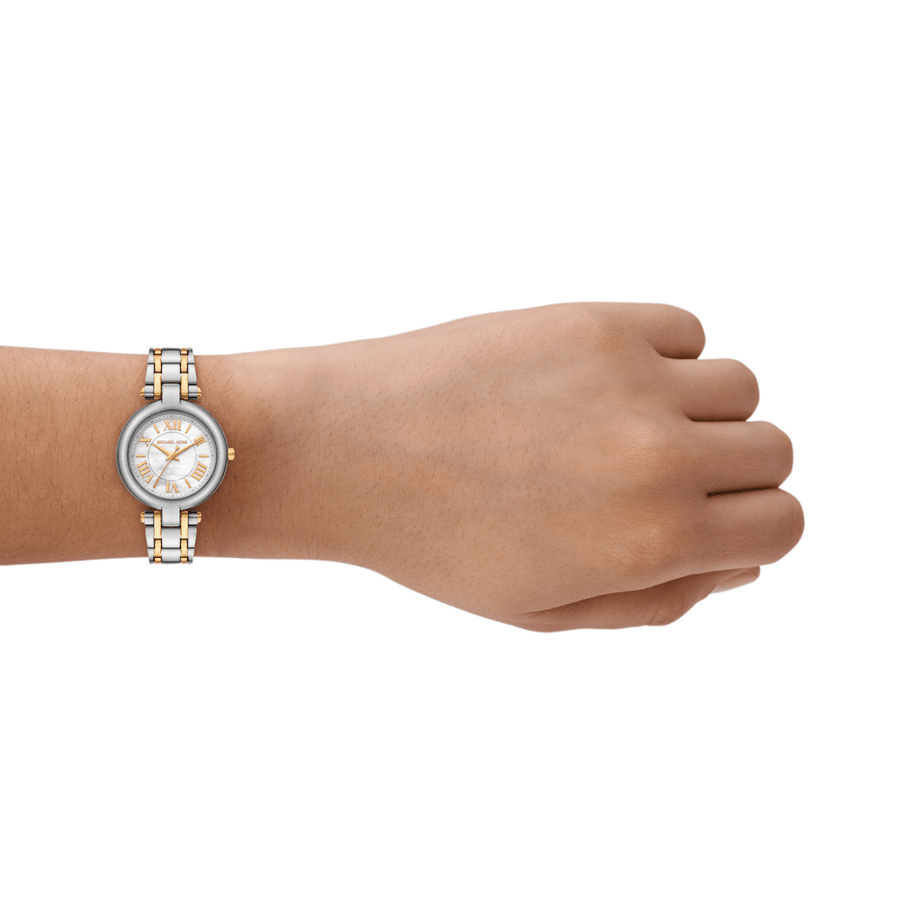Michael Kors Laney à trois aiguilles bicolore en acier inoxydable MK4895 – Montre Femme – image 4