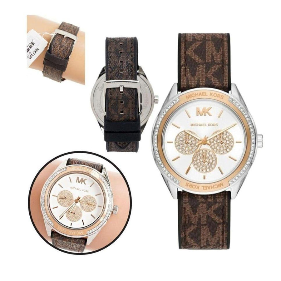 Michael Kors – bracelet En Cuir Marron – MK7205 – Montre Femme – image 4