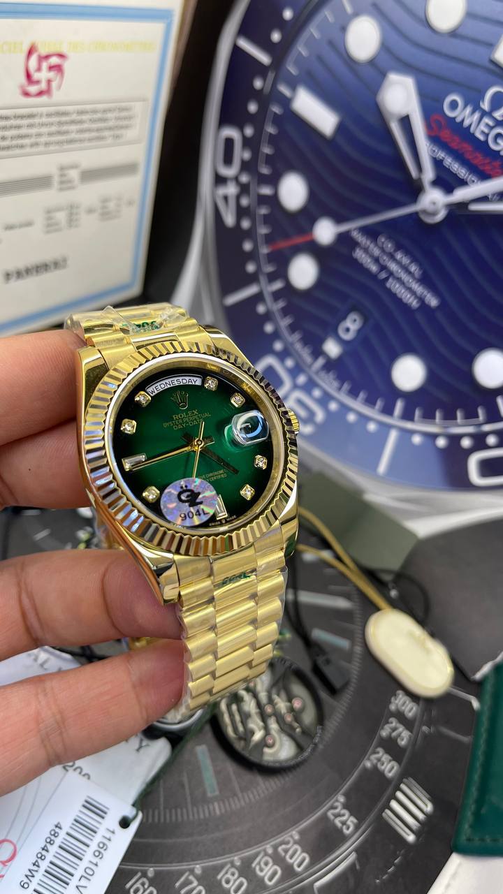 Rolex DayDate Gold Unisex 36 mm – Montre Unisexe – image 7