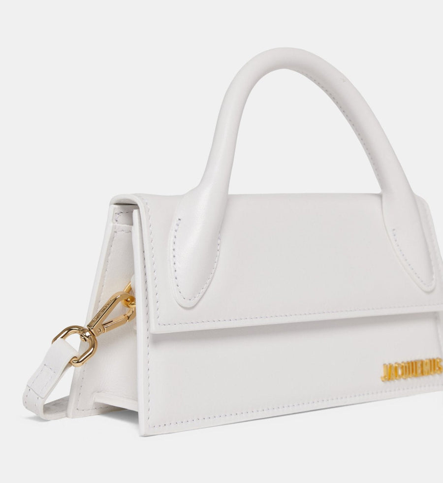 Sac à main long avec poignée supérieure Le Chiquito En Blanc – image 5