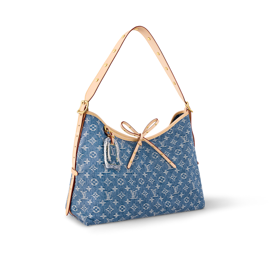 Sac LV CarryAll MM Bleu Denim – image 2