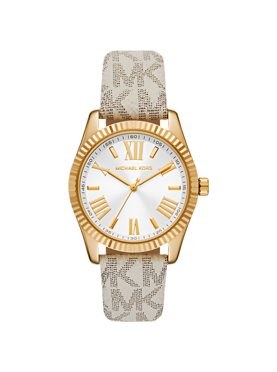 Lexington dorée avec logo signature MK4746 – Montre Femme – image 1