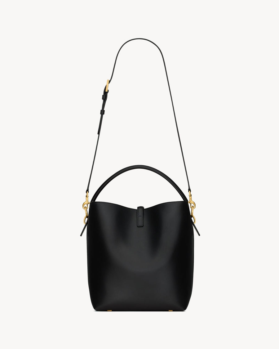 Le 37 Petit Modèle En Semi Cuir Brillant Noir – image 4