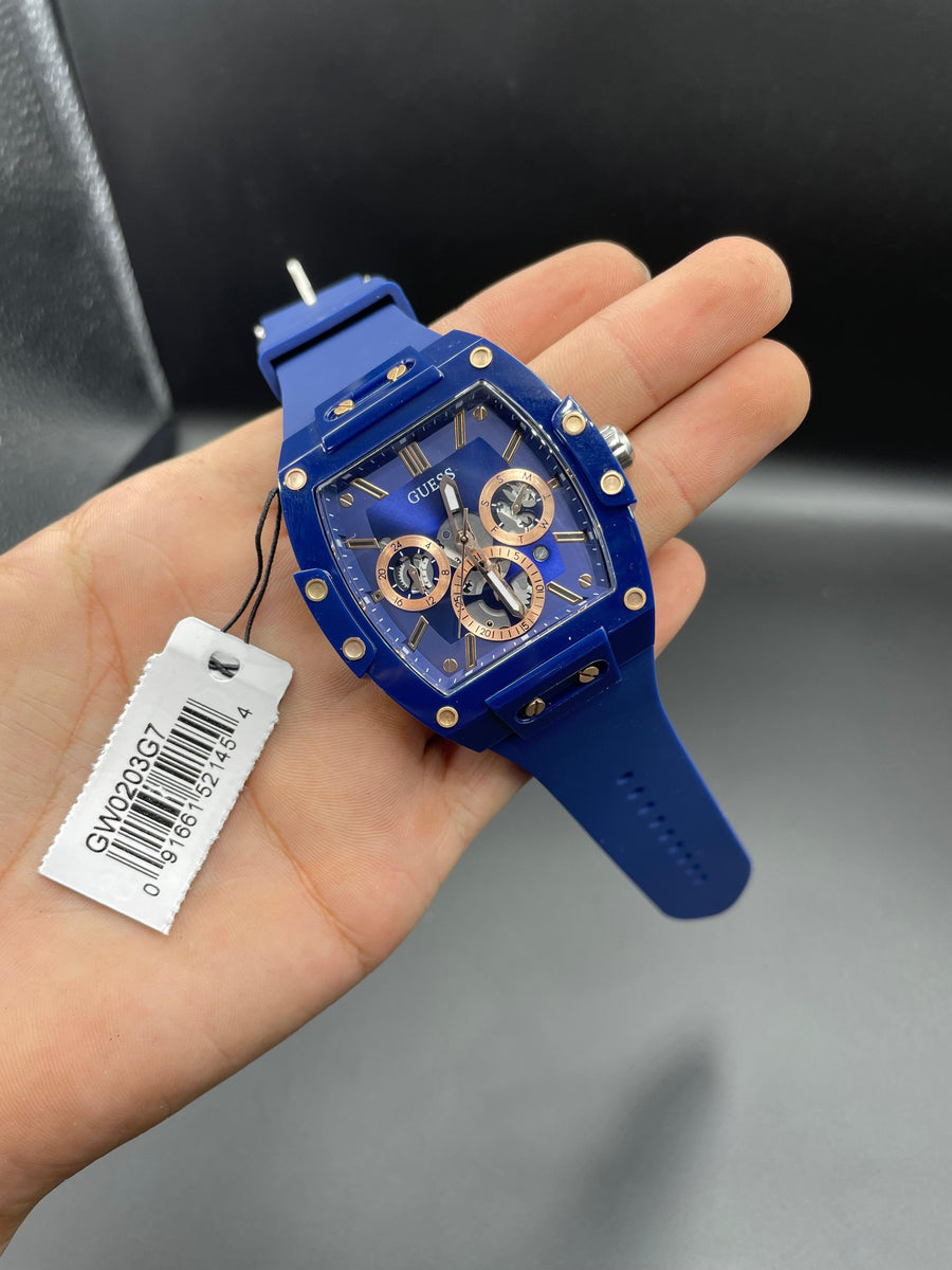 Guess GW0203G7 Phoenix Silicone – Montre Homme – image 5