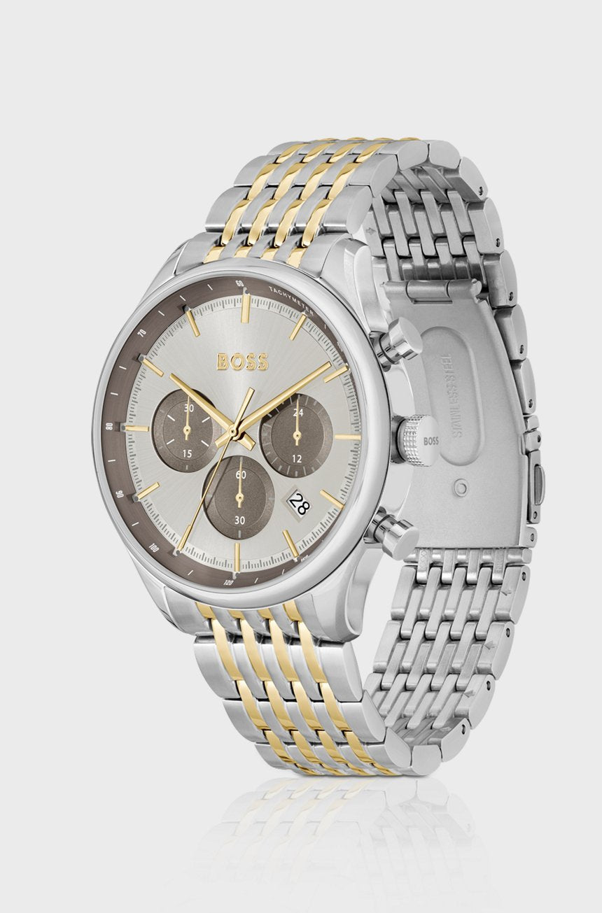 Chronographe À Effet Bicolore- 58115478 – Montre Homme – image 2