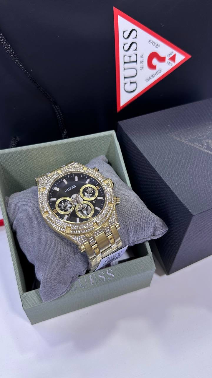 Guess GW0455G2 or avec paillettes – Montre Femme – image 4