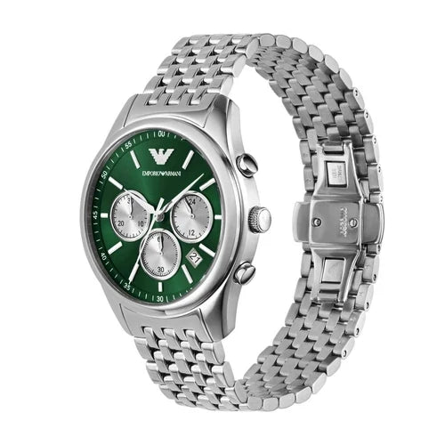Emporio Armani - AR11581 Bracelet Acier Argent – Montre Homme – image 5