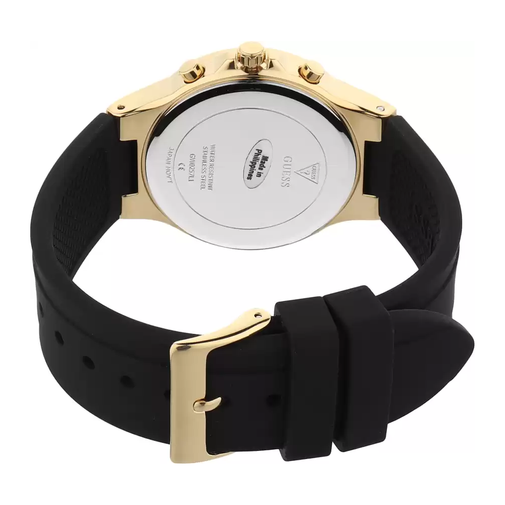 Guess Impulse , Cadran Noir, Analogique, En Silicone, 39 Mm - GW0257L1 – Montre Femme – image 3