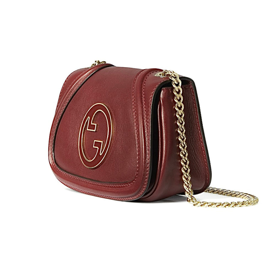 Sac À Épaule Gucci Blondie Petit Format En Marron – image 4