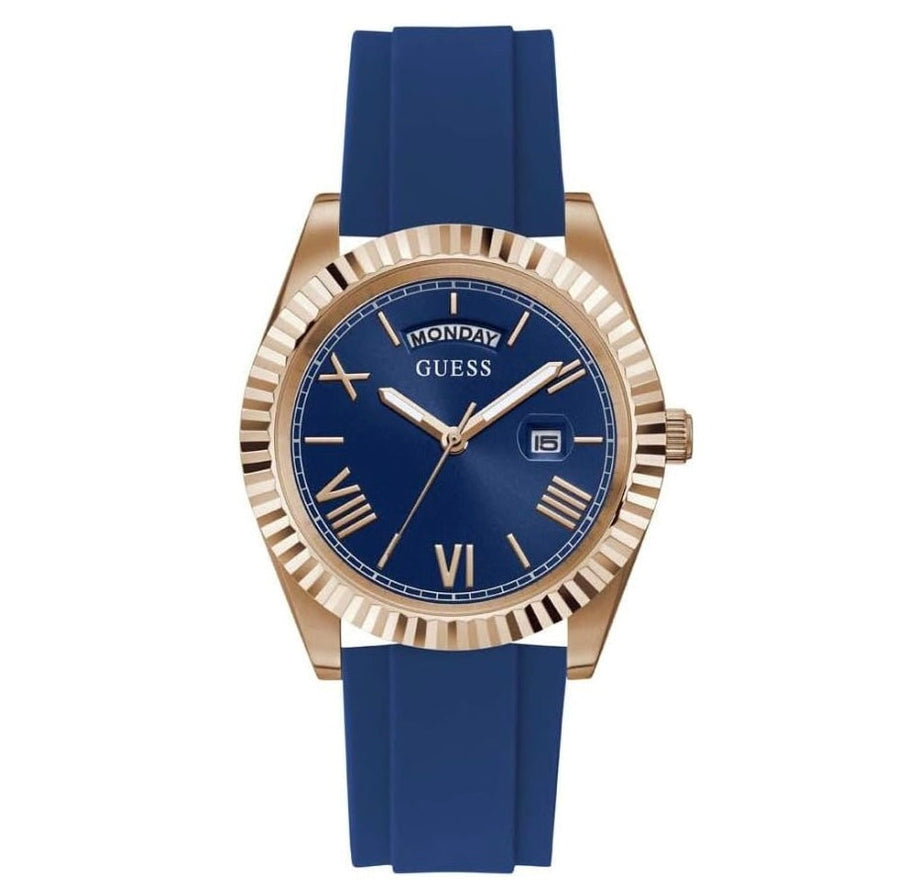 Guess Connoisseur – Bleu – Montre Homme – image 1