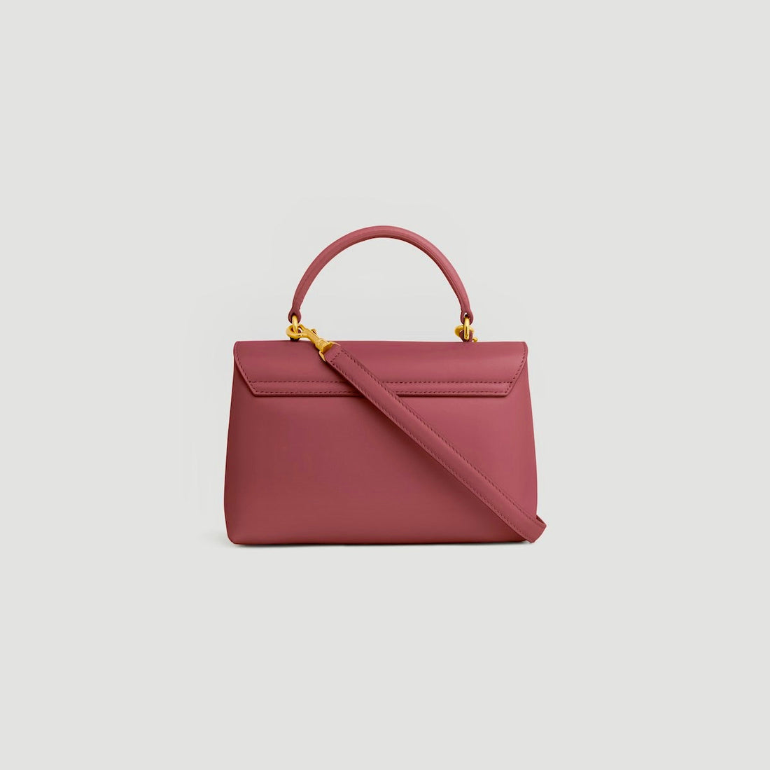 Sac Nino Teen Veau Souple Grainé En Bordeaux – image 3