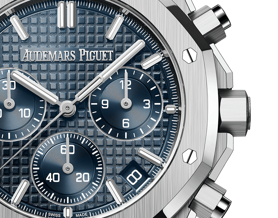 Royal Oak Chronographe-Gris/Bleu – Montre Homme – image 2