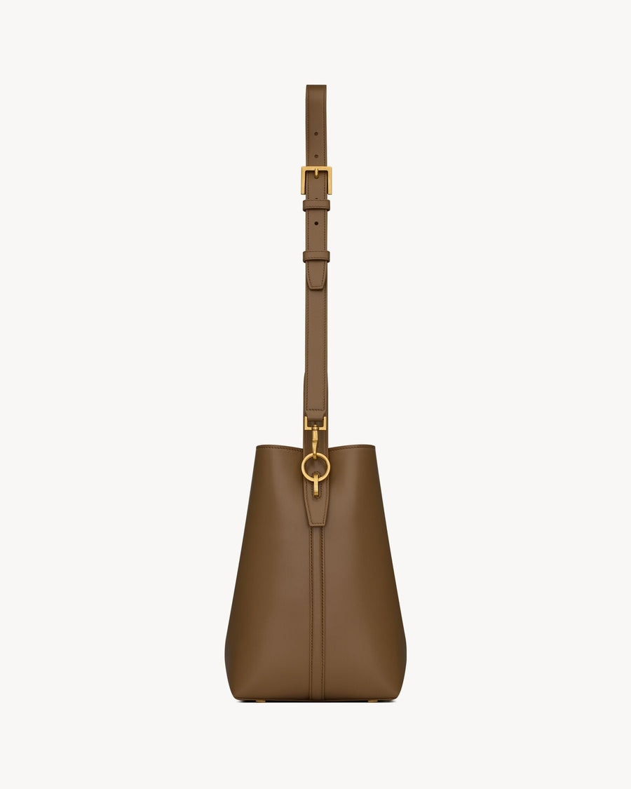 Le 37 Petit Modèle En Semi Cuir Brillant Liège Foncé – image 5