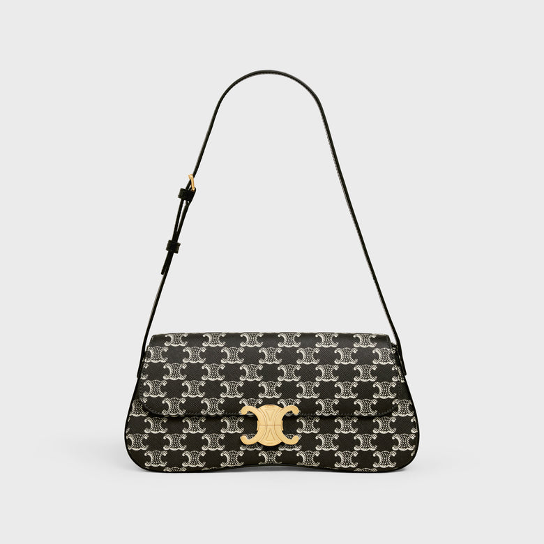 Sac Celine Lola Moyen Modele Toile Triomphe Two-Tone – image 1