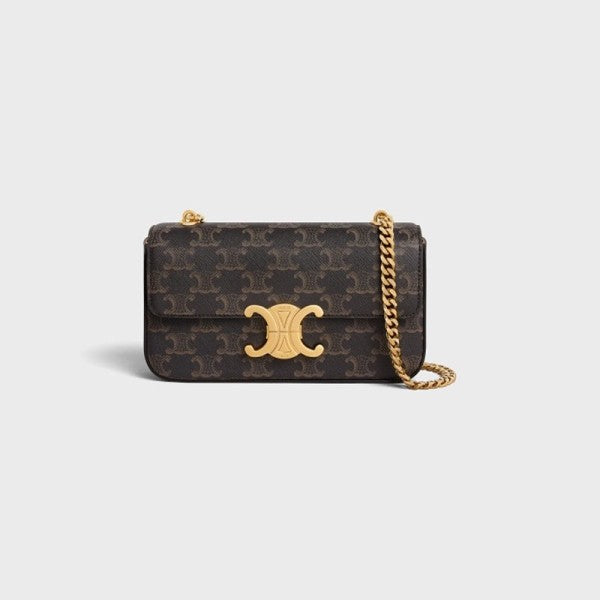 Sac À Bandoulière Chaîne Claude De Veau Brillant – image 1