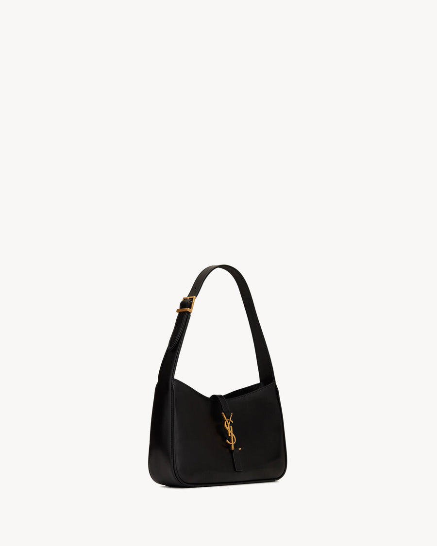 ‘Sac Ysl Le 5 À 7 En Semi Cuir Lisse Noir – image 5