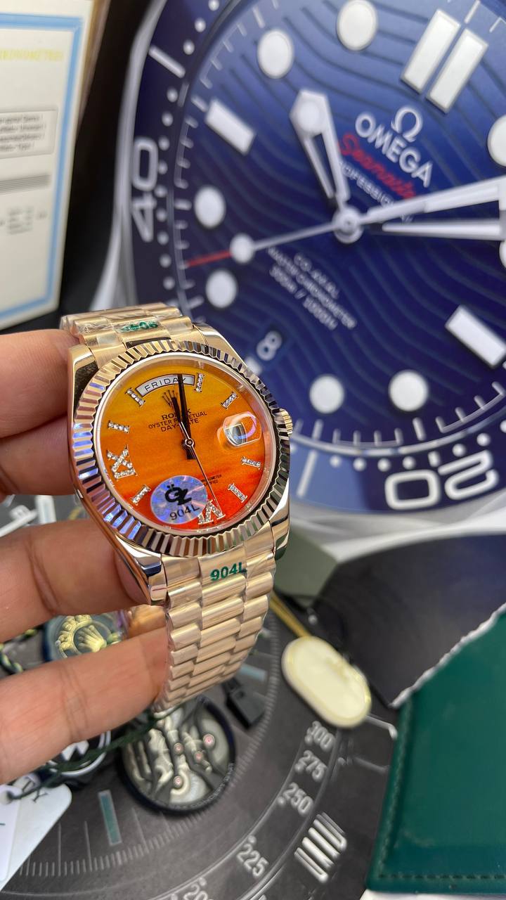 ROLEX Day-Date 36 Or jaune – Montre Femme – image 7