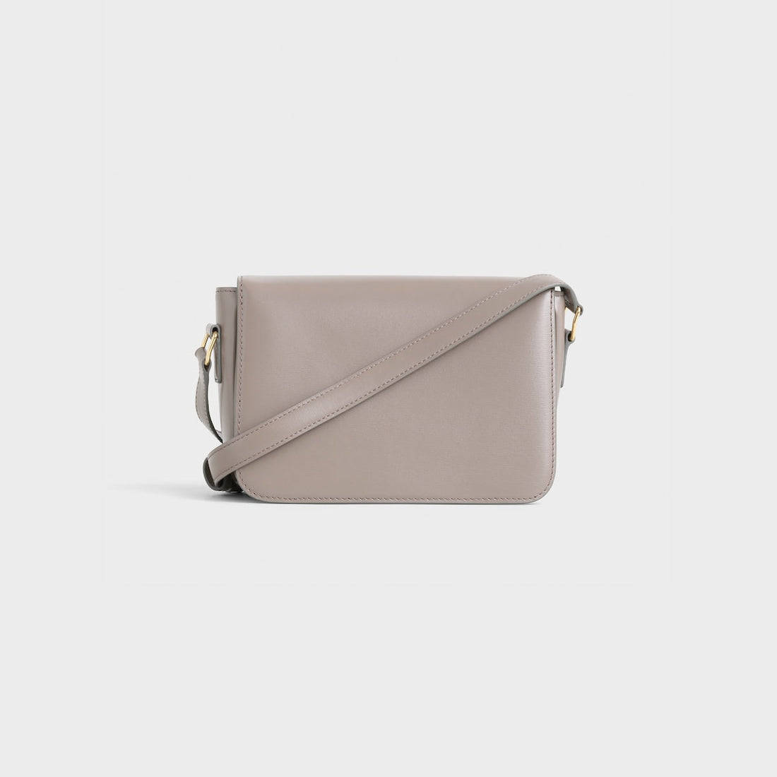 Sac Triomphe Teen Veau Brillant En Gris Caillou – image 3