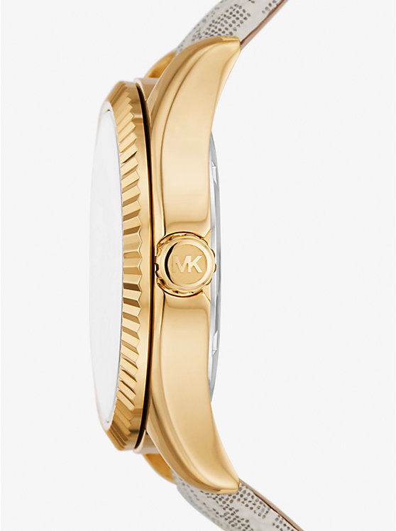 Lexington dorée avec logo signature MK4746 – Montre Femme – image 2