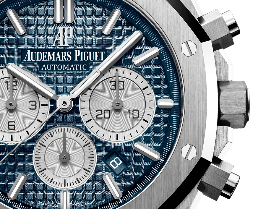 Royal Oak Chronographe-Gris/Bleu – Montre Homme – image 2
