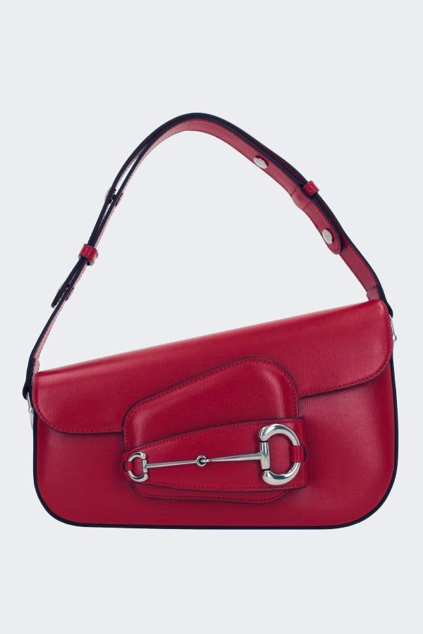 Petit Sac À Bandoulière En Lisse Gucci Horsebit 1955 – image 3