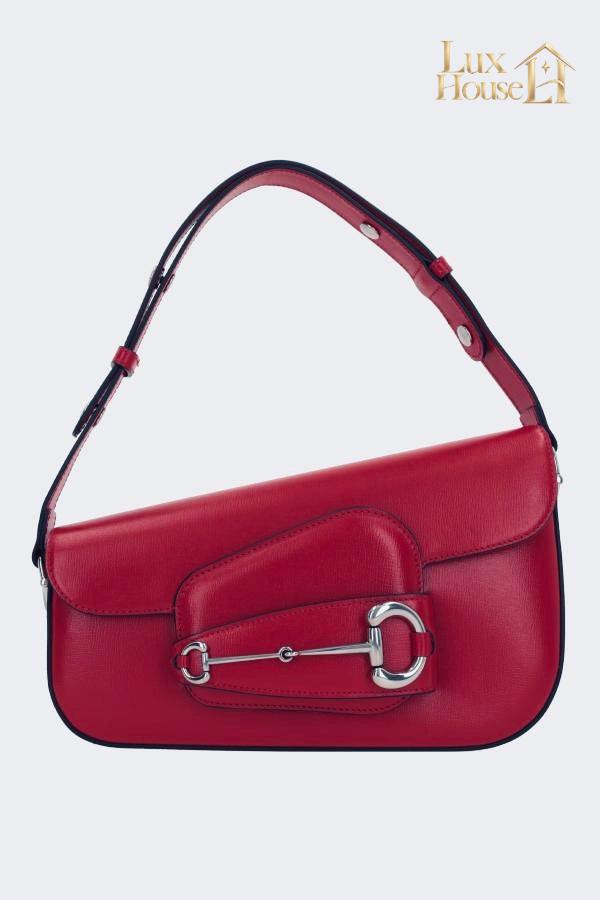 Petit Sac À Bandoulière En Lisse Gucci Horsebit 1955 – image 3