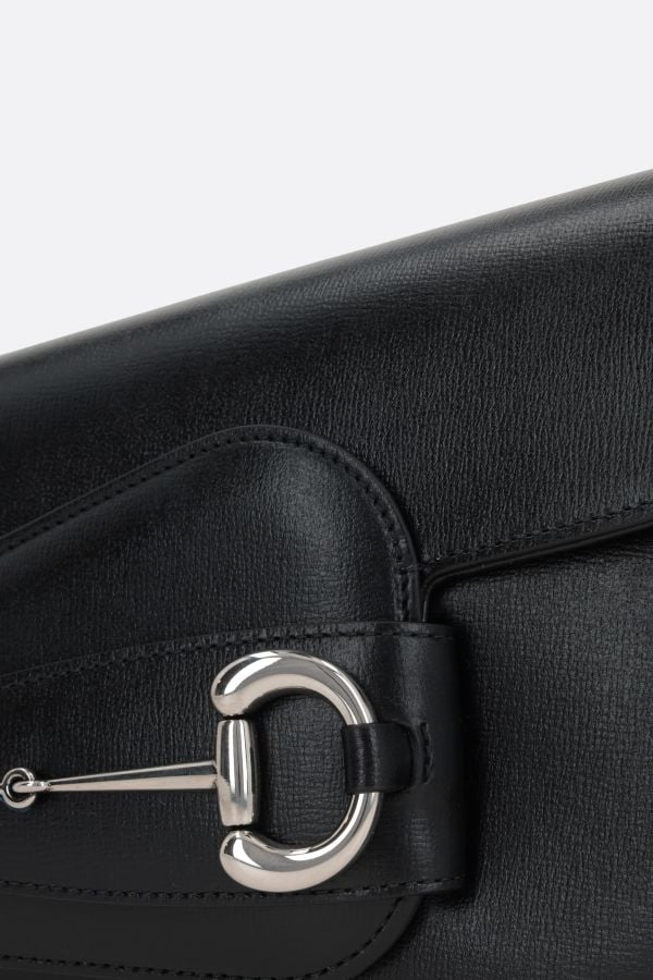 Petit Sac À Bandoulière En Lisse Gucci Horsebit 1955 – image 4