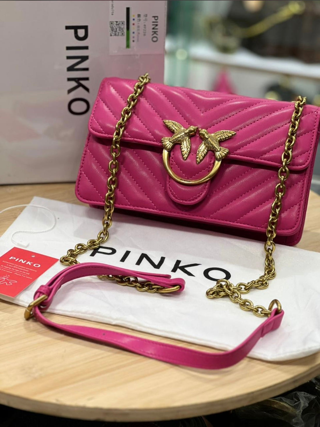 Sac Portés Épaule PInko Rose – image 2