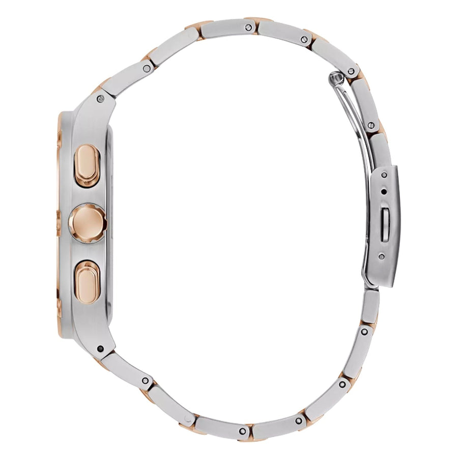 Guess GW0572G4 Couleur du boîtier 2 tons - Bracelet en acier inoxydable de forme carrée – Montre Homme – image 2