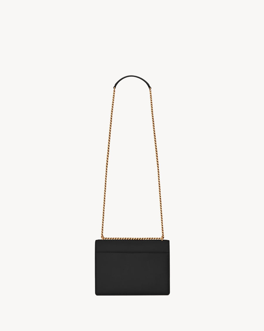 Sunset Medium En Semi Cuir Lisse Noir – image 3