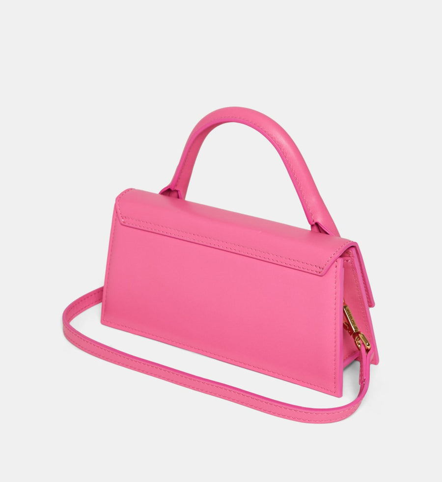 Sac à main long avec poignée supérieure Le Chiquito En Rose – image 4