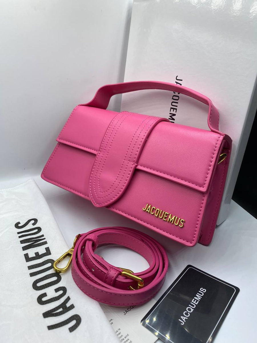 Sac Jacquemus bandoulière & Porté main Rose – image 7