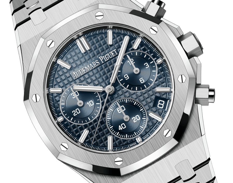 Royal Oak Chronographe-Gris/Bleu – Montre Homme – image 3