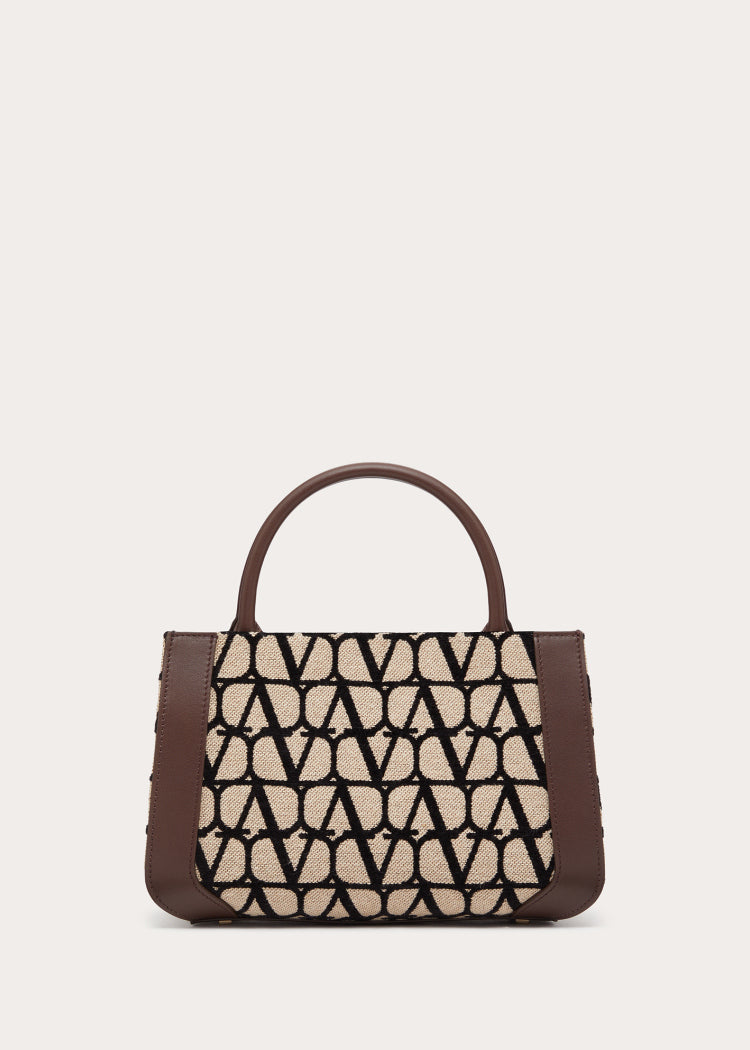 Sac à main moyen V Logo Signature Toile Iconograph – image 3