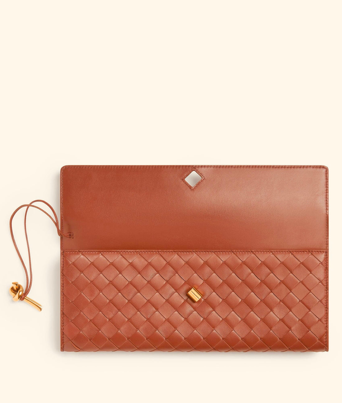 Pochette à anse en souple tressé Intrecciato – image 3
