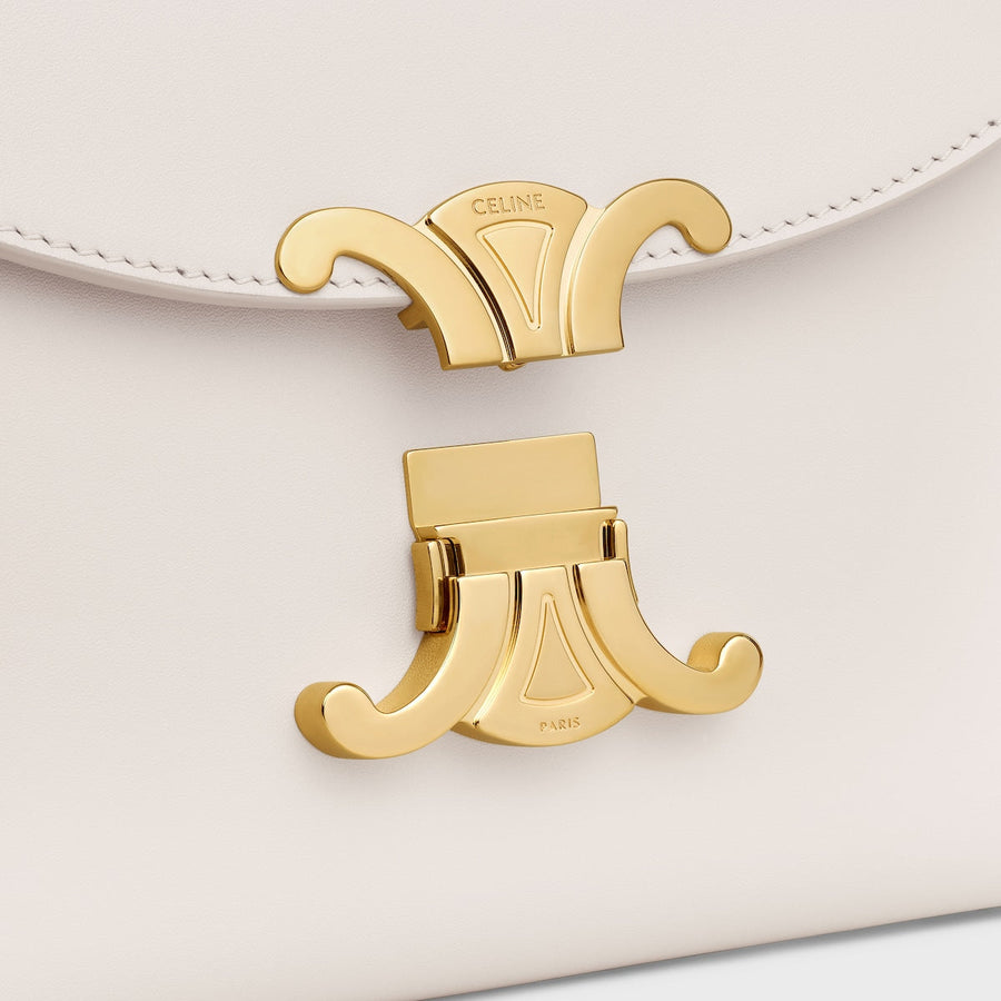 Sac Nino Teen Veau Souple Grainé En Blanc – image 5