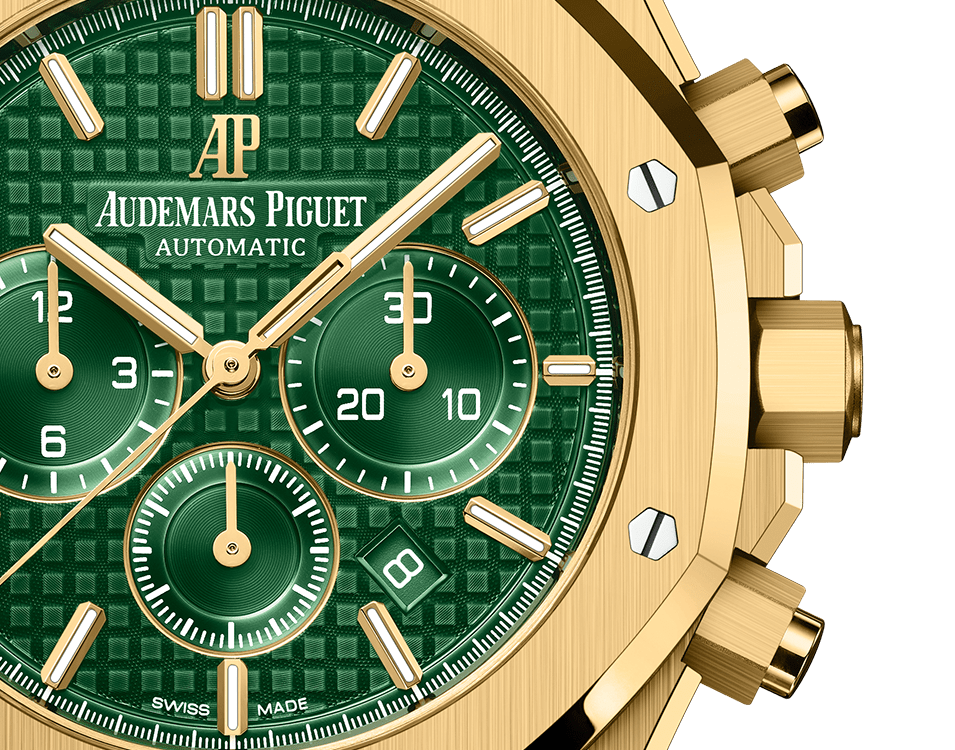 Royal Oak Chronographe-Jaune/Vert – Montre Homme – image 2