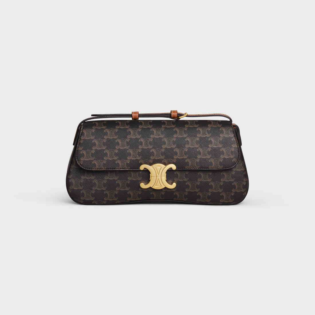 Sac Celine Lola Moyen Modele Toile Triomphe Et Veau – image 2