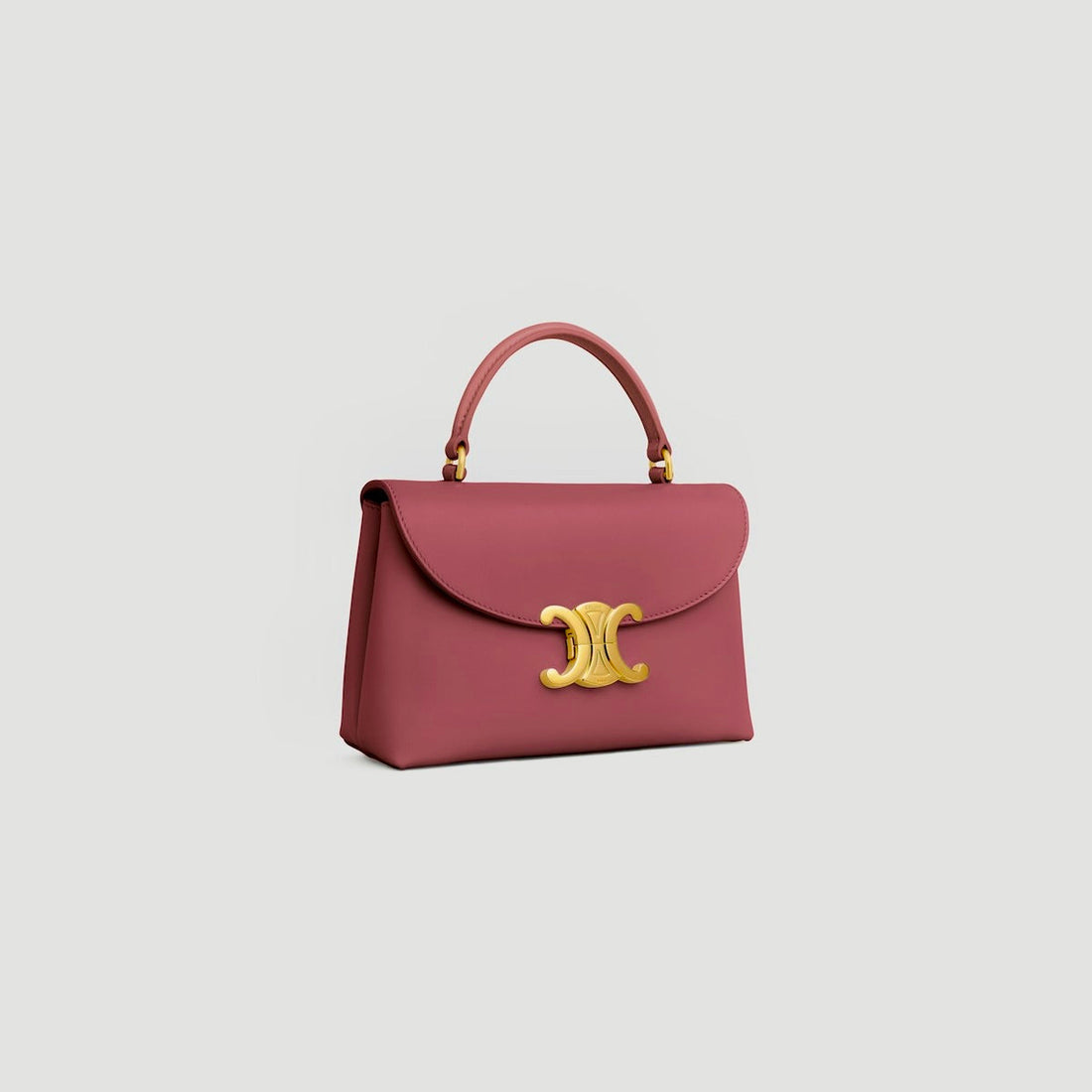 Sac Nino Teen Veau Souple Grainé En Bordeaux – image 2