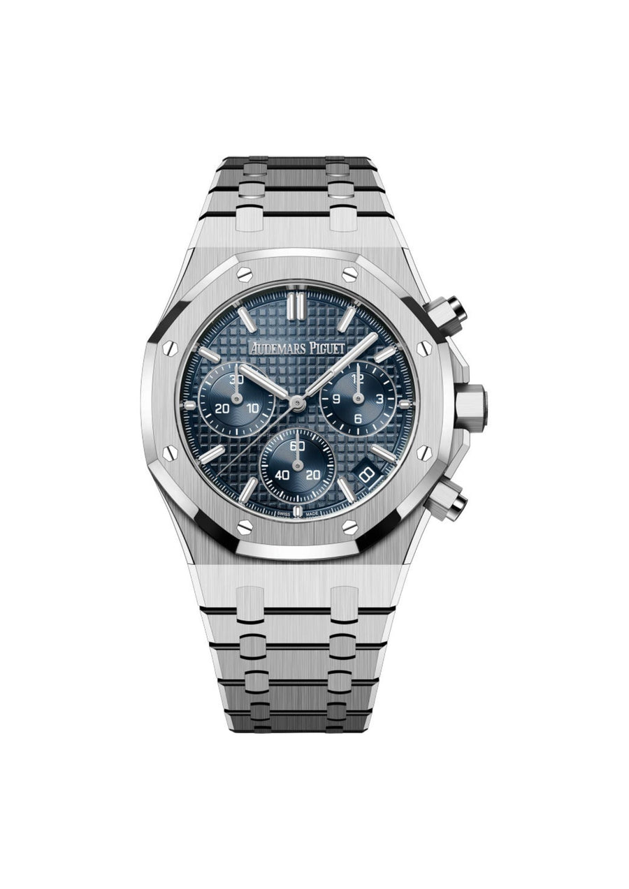 Royal Oak Chronographe-Gris/Bleu – Montre Homme – image 1
