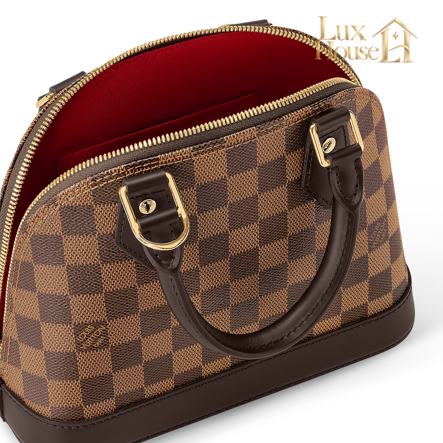 Sac À Main Alma BB Damier En Vrai Cuir – image 4