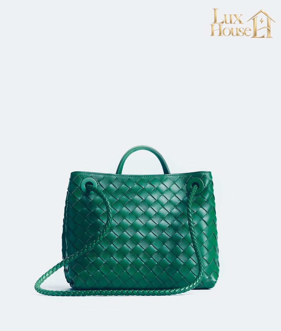 Sac à main en Andiamo Bottega Veneta vert – image 4