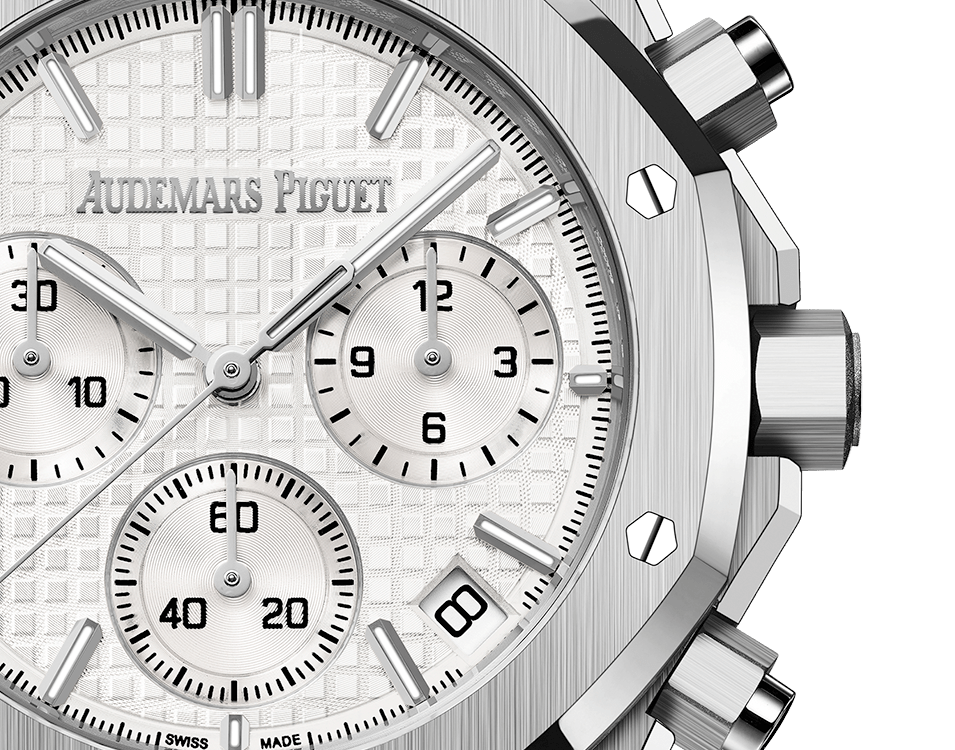 Royal Oak Chronographe-Gris/Blanc – Montre Homme – image 2