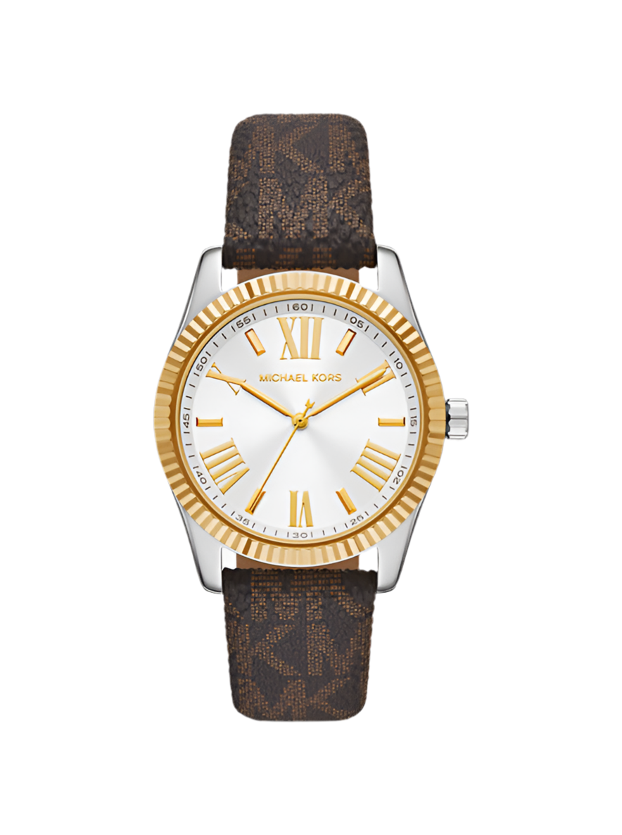Lexington dorée avec logo signature MK4745 – Montre Femme – image 1